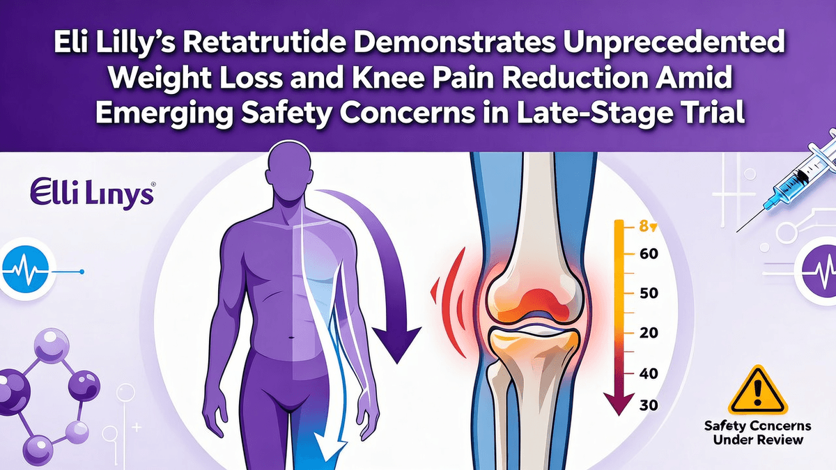 Eli Lilly's Retatrutide Demonstrates Unprecedented Weight Loss and Knee ...
